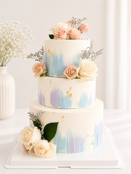 Whispering Skies Wedding Cake