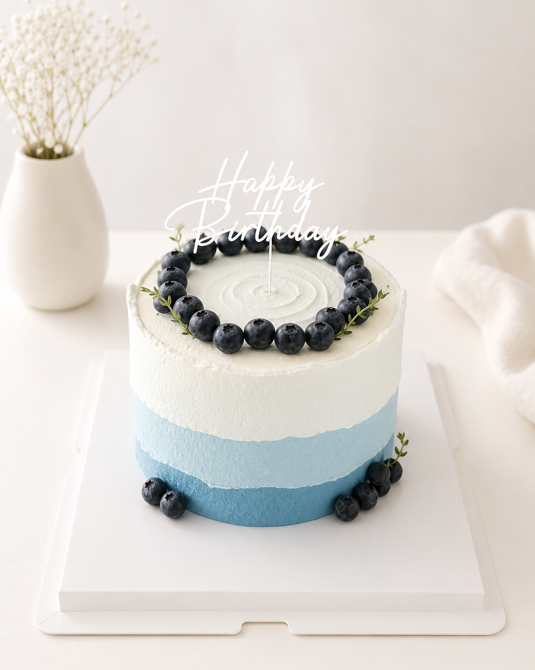 Blueberry Breeze Cake