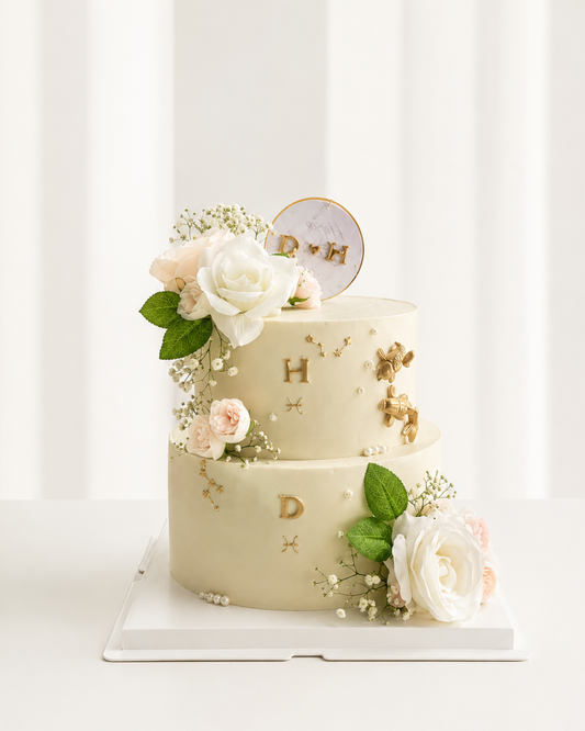 Ivory Romance Cake