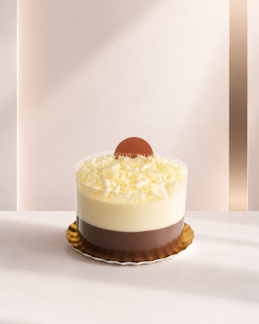 Black & White Chocolate Mousse Cake