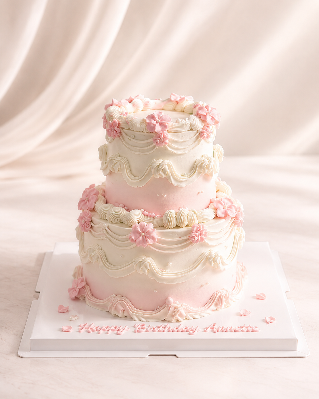 Pink Chantilly Cake