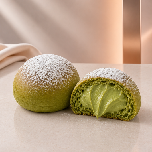 Matcha Iced Cream Bun