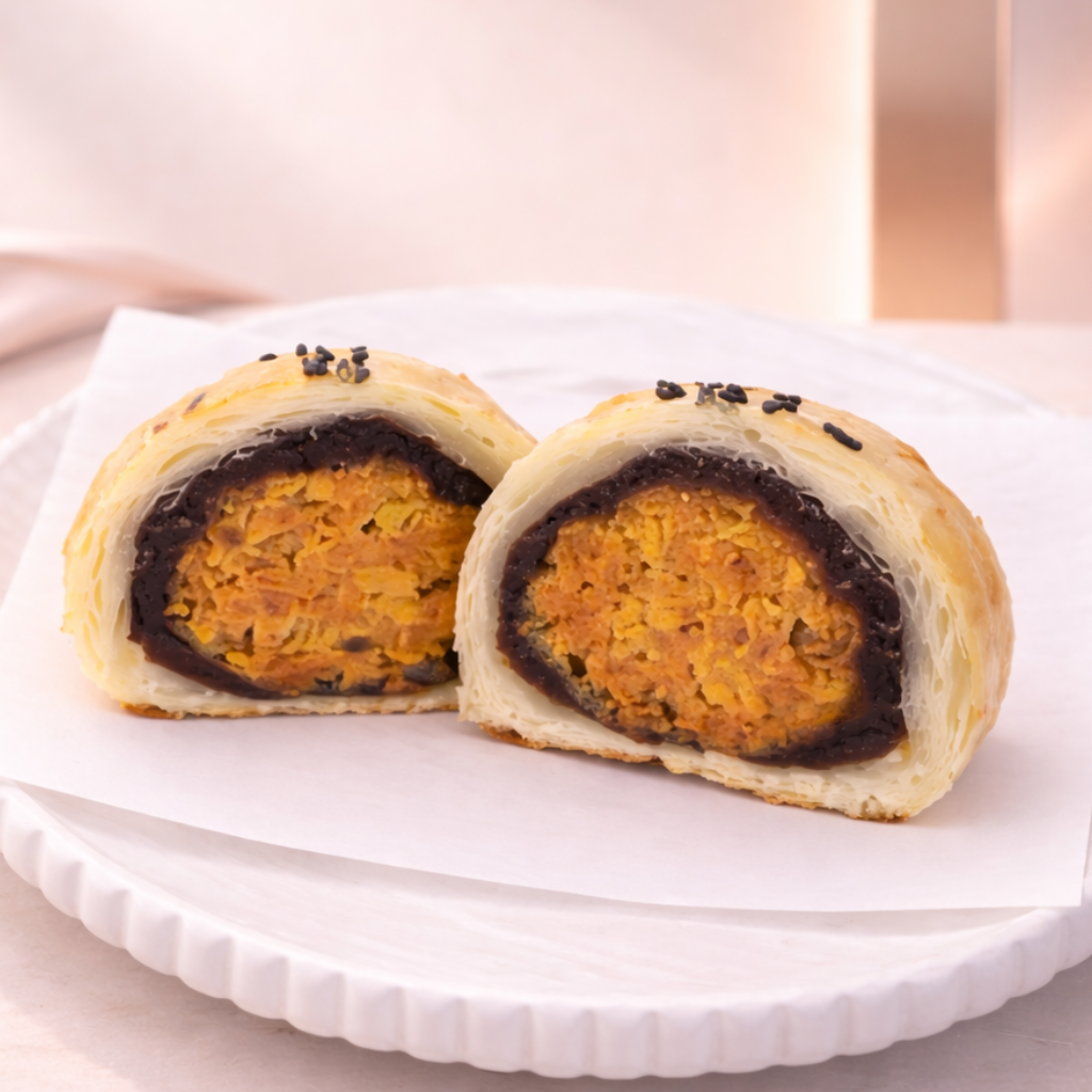 Pork Floss Egg Yolk Pastry