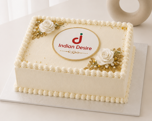 Custom Logo Slab Cake