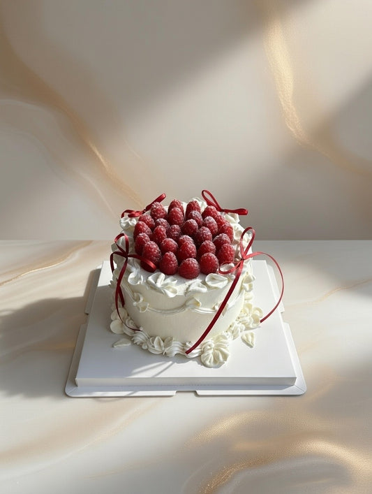 Raspberry Blossom Cake