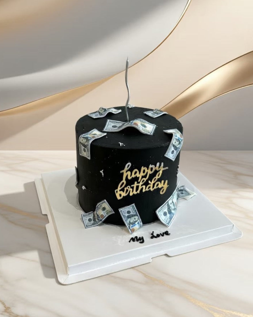 Money Rain Cake