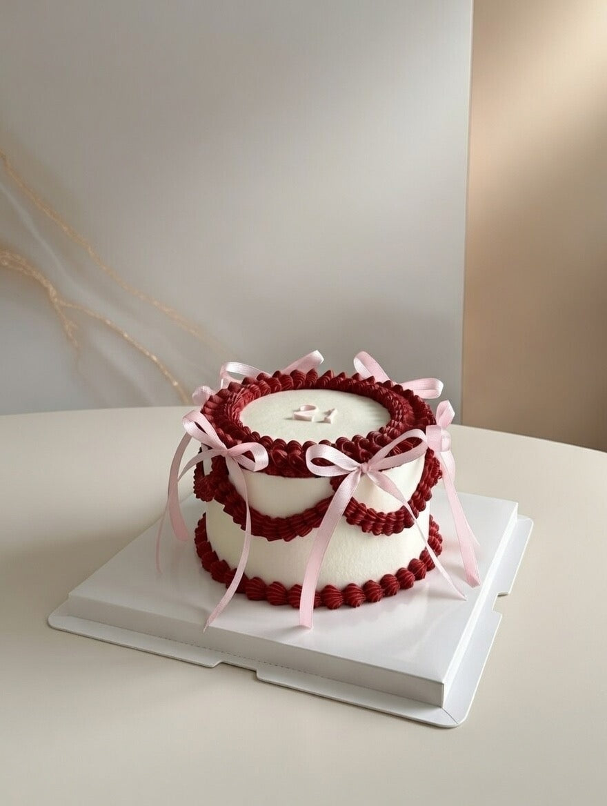 Red Pink Cake