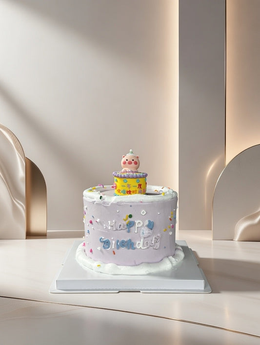 Mini Pig Cake 小豬蛋糕