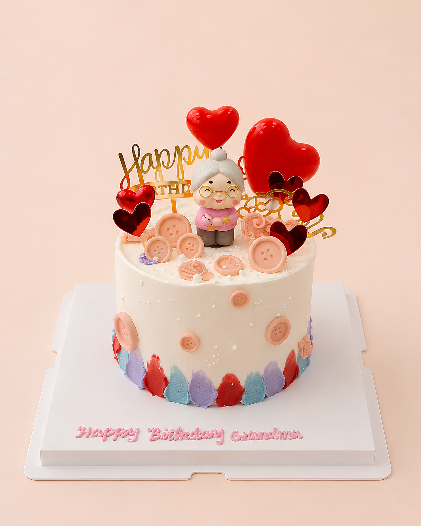 Heartwarming Grandma Birthday Cake