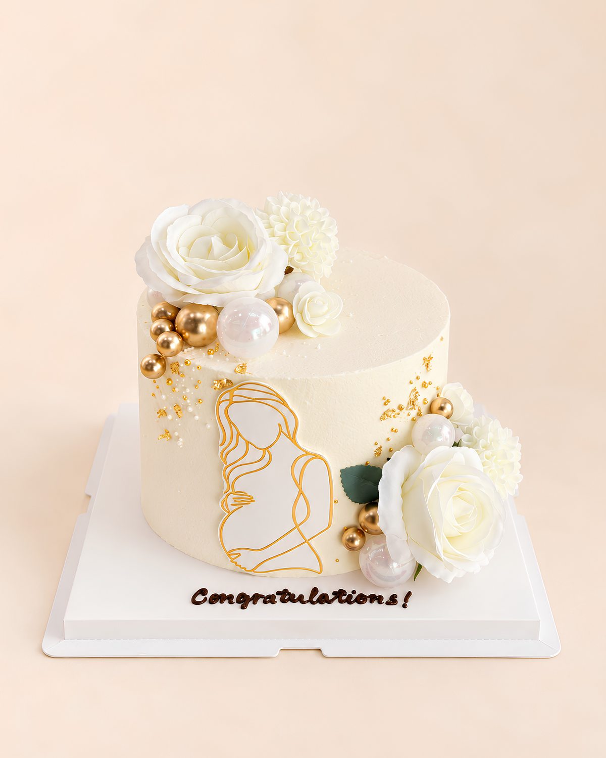 Ivory Elegance Cake