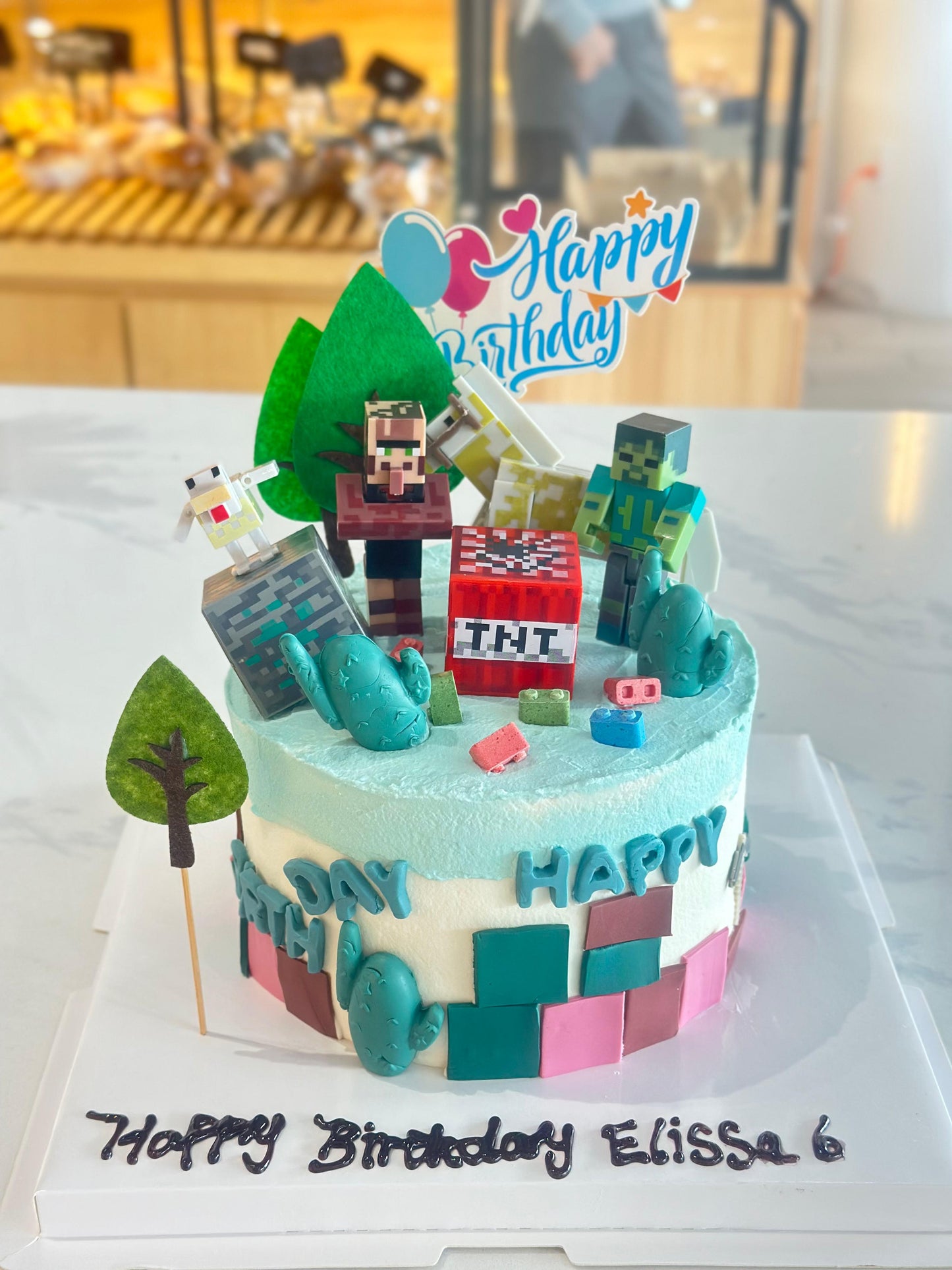 Minecraft Cake