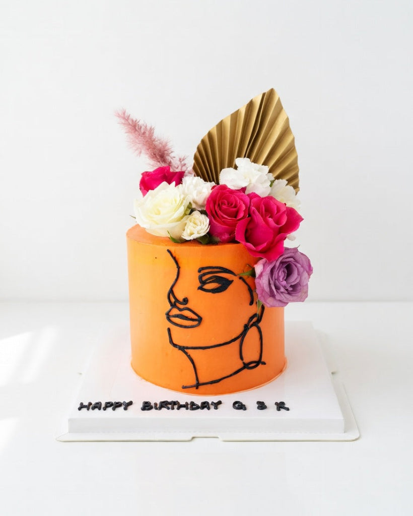 Floral Muse Cake