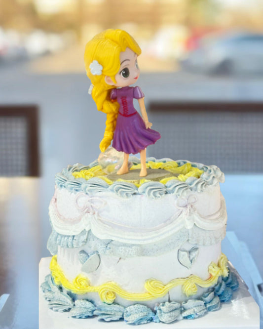 Long Hair Princess Cake