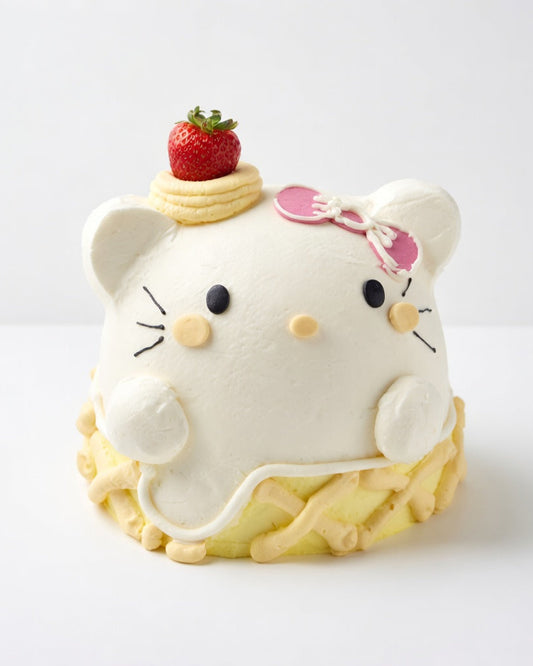Hello Kitty 形状蛋糕