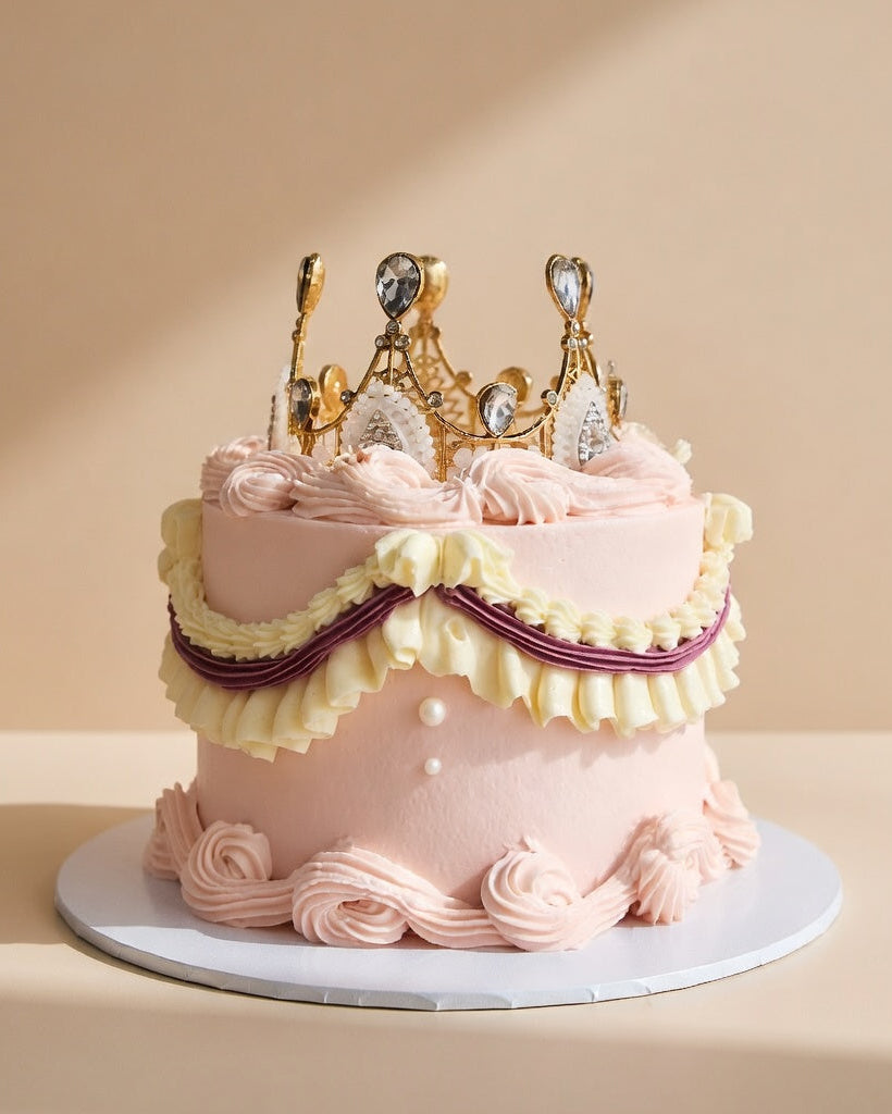 Pearl & Crown Cake