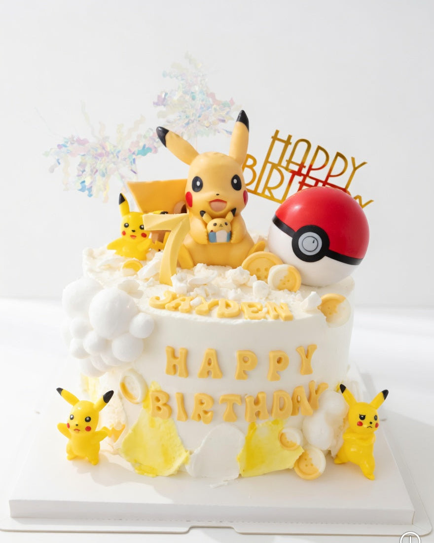Pikachu Party Adventure Cake